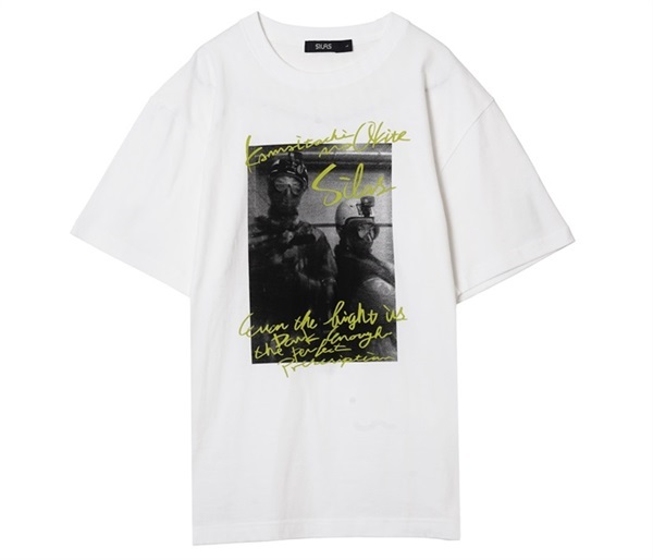 ＳＩＬＡＳ×かまいたちの掟　NEWYORKフォトTシャツ(WHITE-XL)