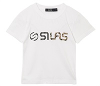 ＳＩＬＡＳ×かまいたちの掟　ロゴTシャツ for KIDS(WHITE-S（110）)
