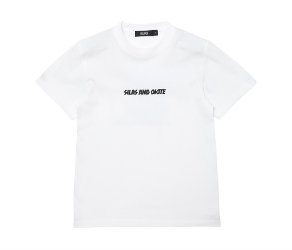 ＳＩＬＡＳ×かまいたちの掟　フロント＆バックロゴ for KIDS(WHITE-S(110))