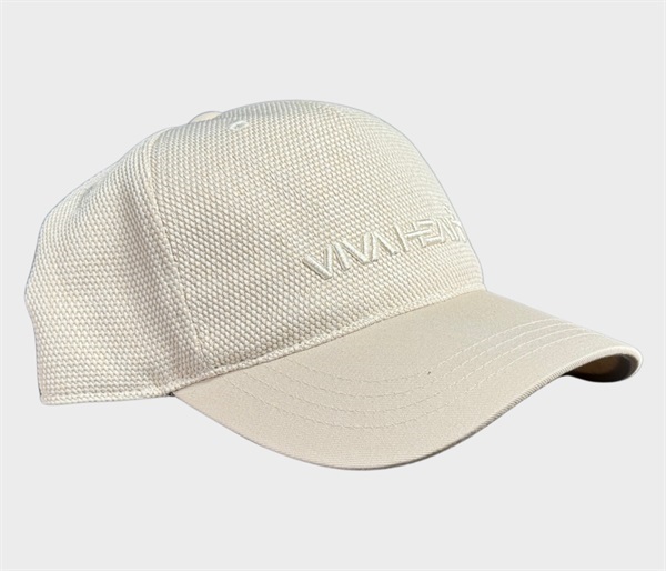 「ゴルフ★パラダイス」×「VIVAHEART」　コラボリネン風キャップ(ベージュ)