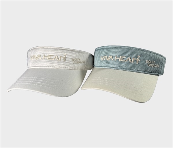 「ゴルフ★パラダイス」×「VIVAHEART」　コラボリネン風サンバイザー