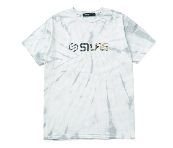 【予約商品】ＳＩＬＡＳ×かまいたちの掟　プレミア生地 基本のロゴＴ　タイダイ(XL)