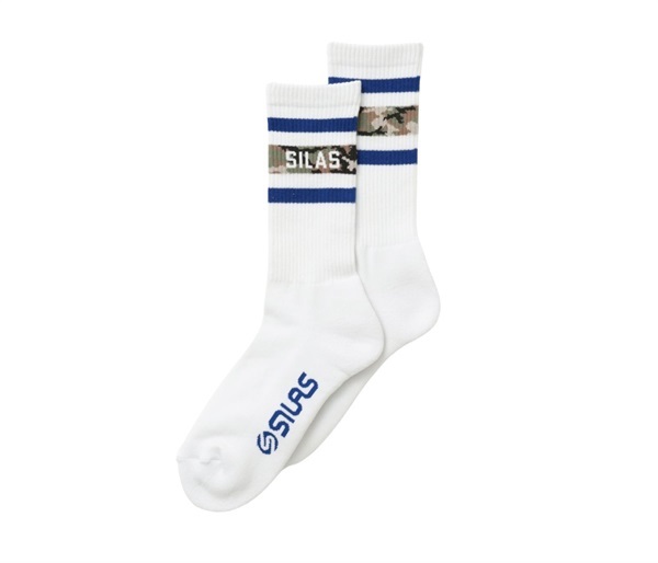 ＳＩＬＡＳ×かまいたちの掟　濱家迷彩ラインソックス(メンズ(25-27cm))