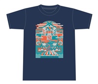 【10月下旬頃から順次出荷】IZUMO OROCHI FES 2025　OFFICIAL T-shirt(NAVY-M)
