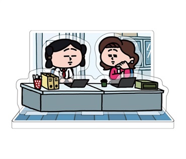 えんむす　アクリルジオラマ