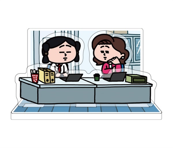 えんむす　アクリルジオラマ