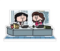 えんむす　アクリルジオラマ