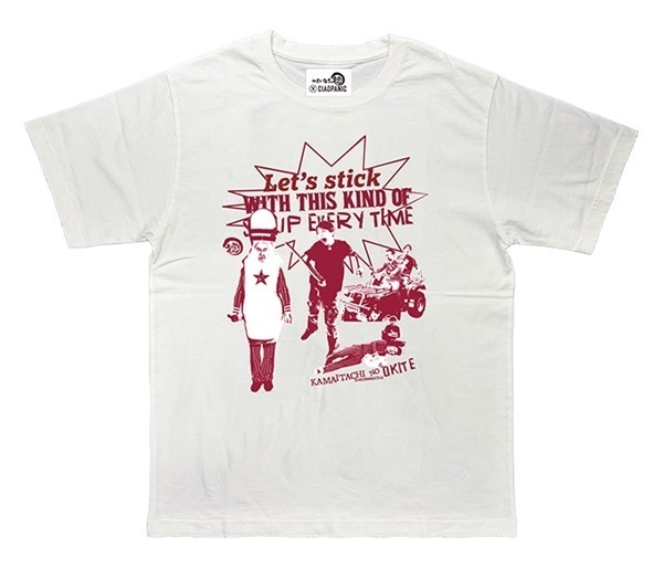 CIAOPANIC×かまいたちの掟　ボウリング太郎PUNKＴ(WHITE-M)