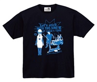 【予約商品】CIAOPANIC×かまいたちの掟　ボウリング大郎PUNKＴ(BLACK-S)