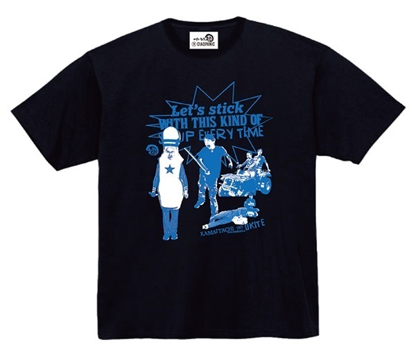 【予約商品】CIAOPANIC×かまいたちの掟　ボウリング太郎PUNKＴ(BLACK-M)