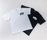 湯屋天神　前面プリントTシャツーBEAMS DIRECTORS BANK監修ー(BLACK-S)