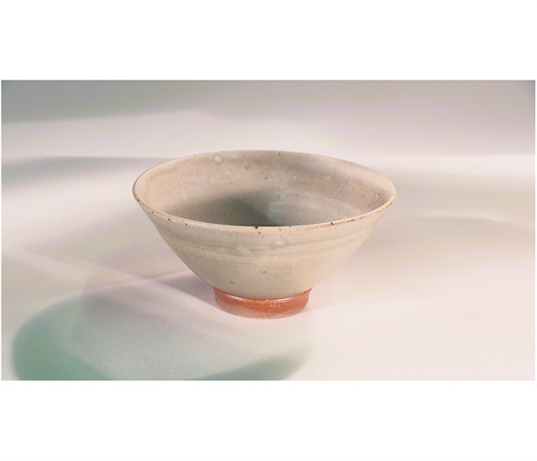 椿紋飯碗(青磁)