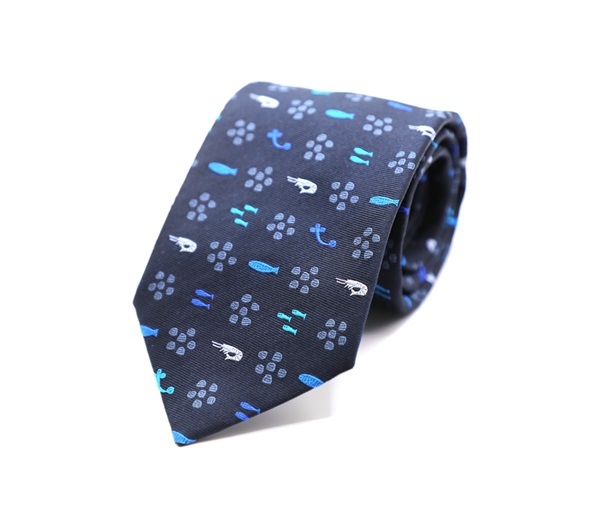 ネクタイ（宍道湖七珍）(NA（ネイビー）)