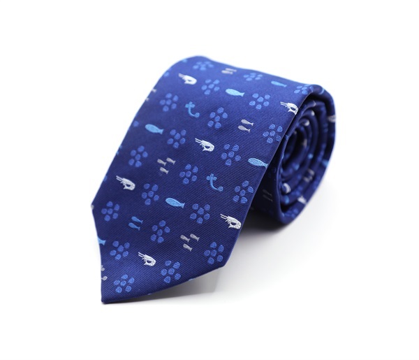 ネクタイ（宍道湖七珍）(BL（ブルー）)