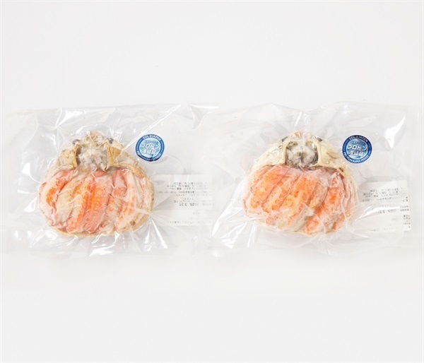 島根県産松葉ガニ蒸し甲羅盛り(2個　※1個：約120g)