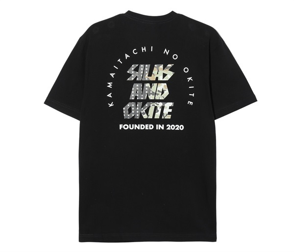 ＳＩＬＡＳ×かまいたちの掟 フロント＆バックロゴＴシャツ｜TSKオンラインショップ